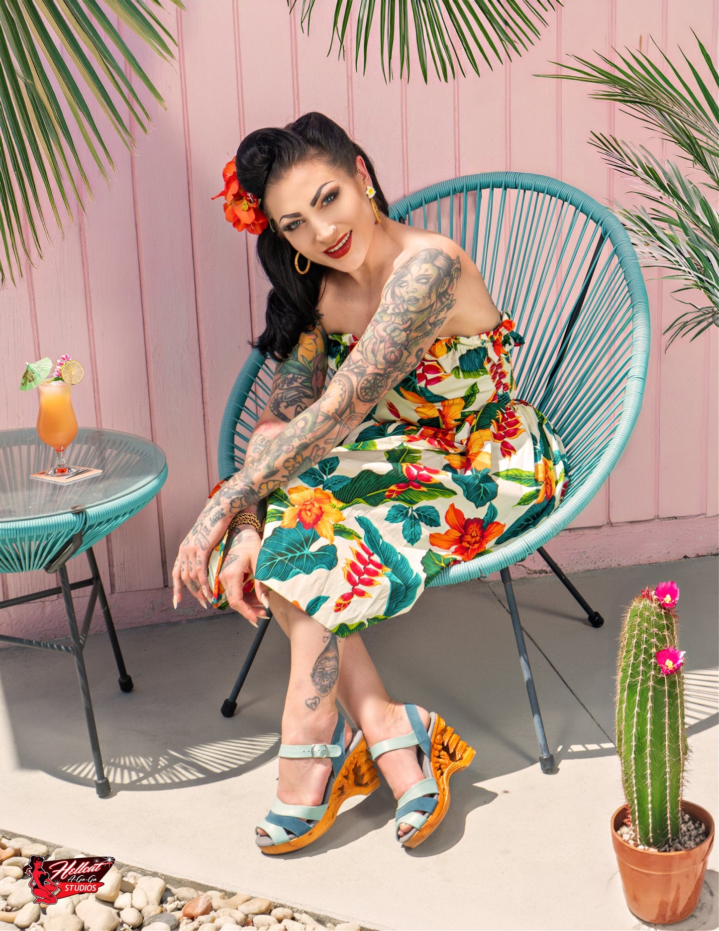 the Pagoda Shoes - in Capri
