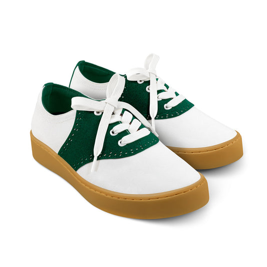 Saddle Green Casual Sneaker Shoes
