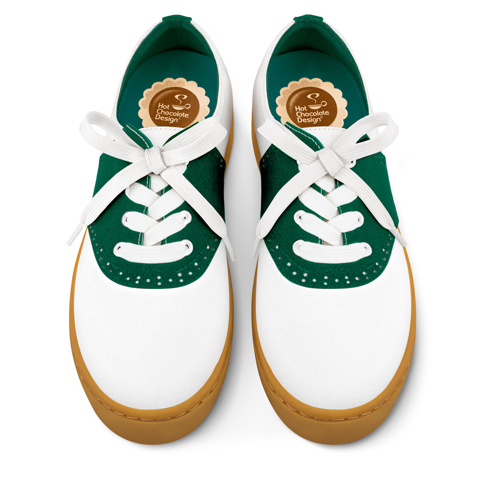 Saddle Green Casual Sneaker Shoes