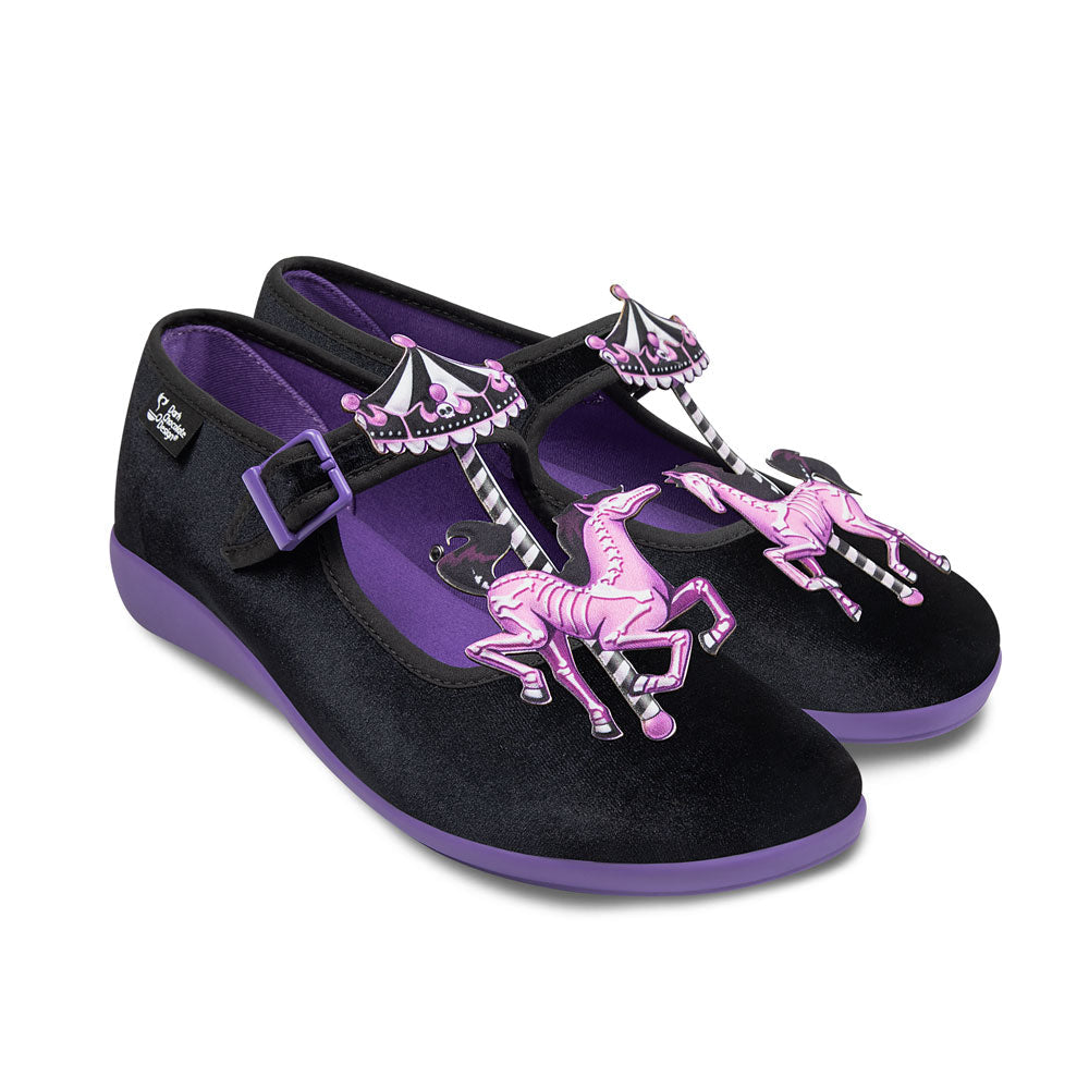 Chocolaticas® Spectral Ride Women's Mary Jane Flat Shoes