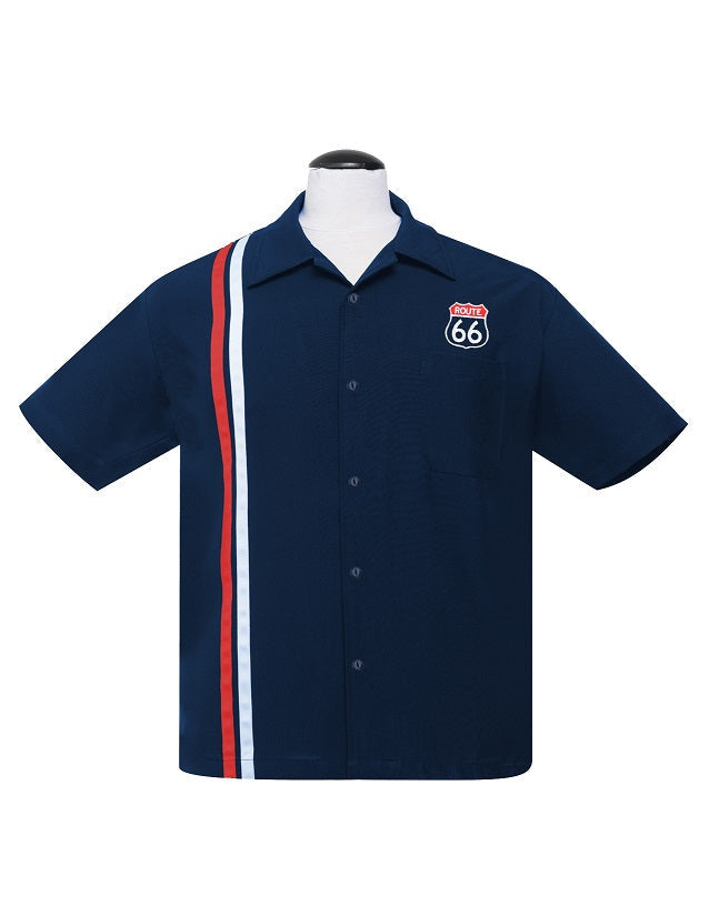 Route 66 Racer in Navy by Steady Clothing