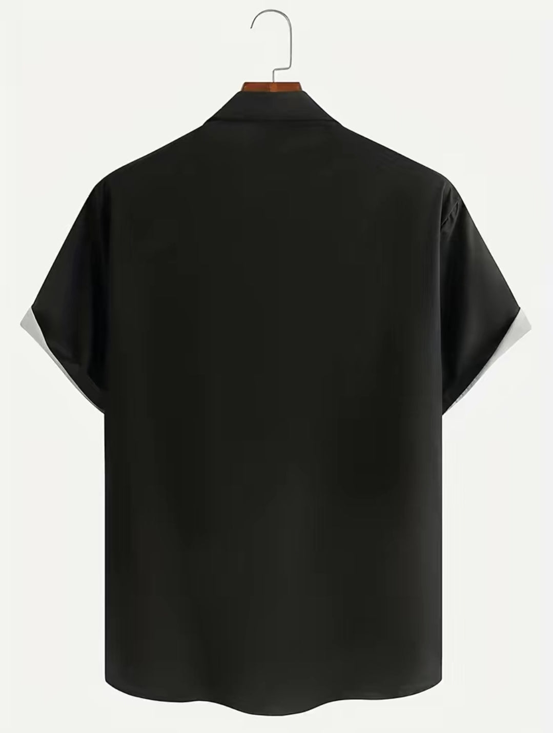 Siamese Midcentury Atomic Black Cat Button Up Shirt