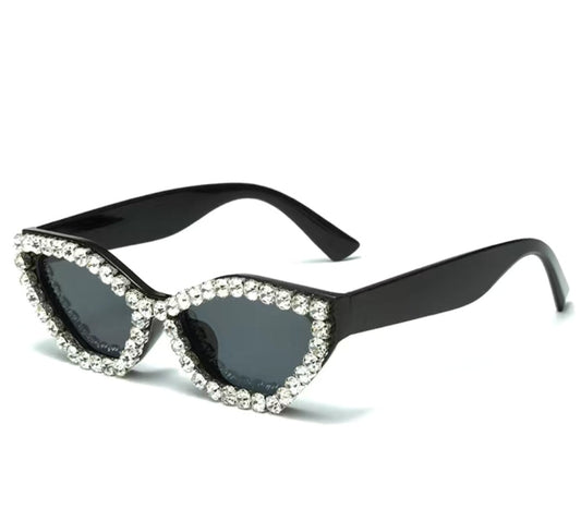 Cat eye Rhinestone Sunglasses