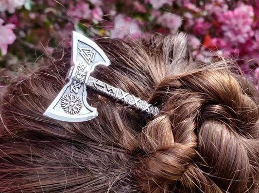 Viking Axe Hair Stick