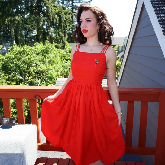 Tammy Circle Dress in Petite