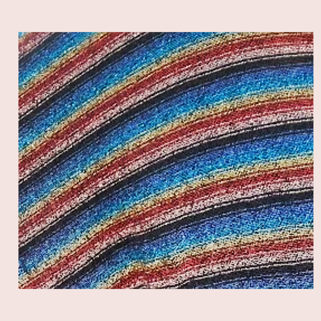 Frankie Top in Rainbow Sparkle