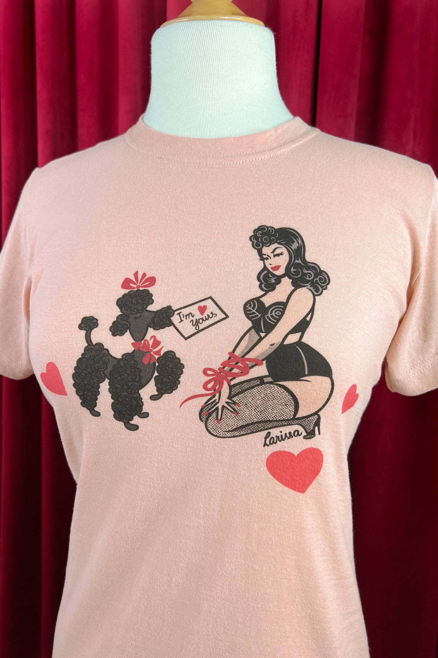 Bound To You Unisex Tee in Peach