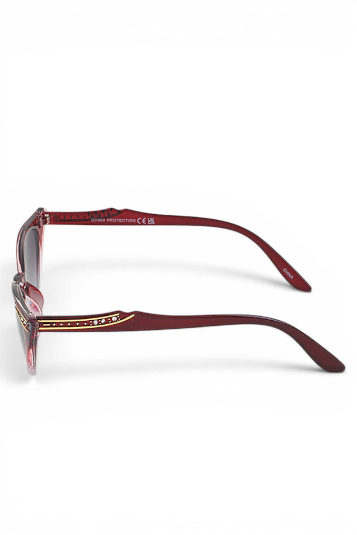 LA Jewelry Plaza - Rhinestone Cat Eye Sunglasses Set