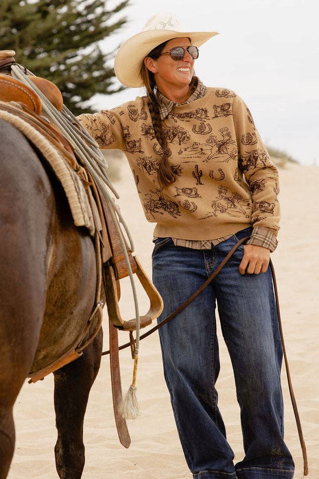 Western Willow Sweater by Rodeo Quincy