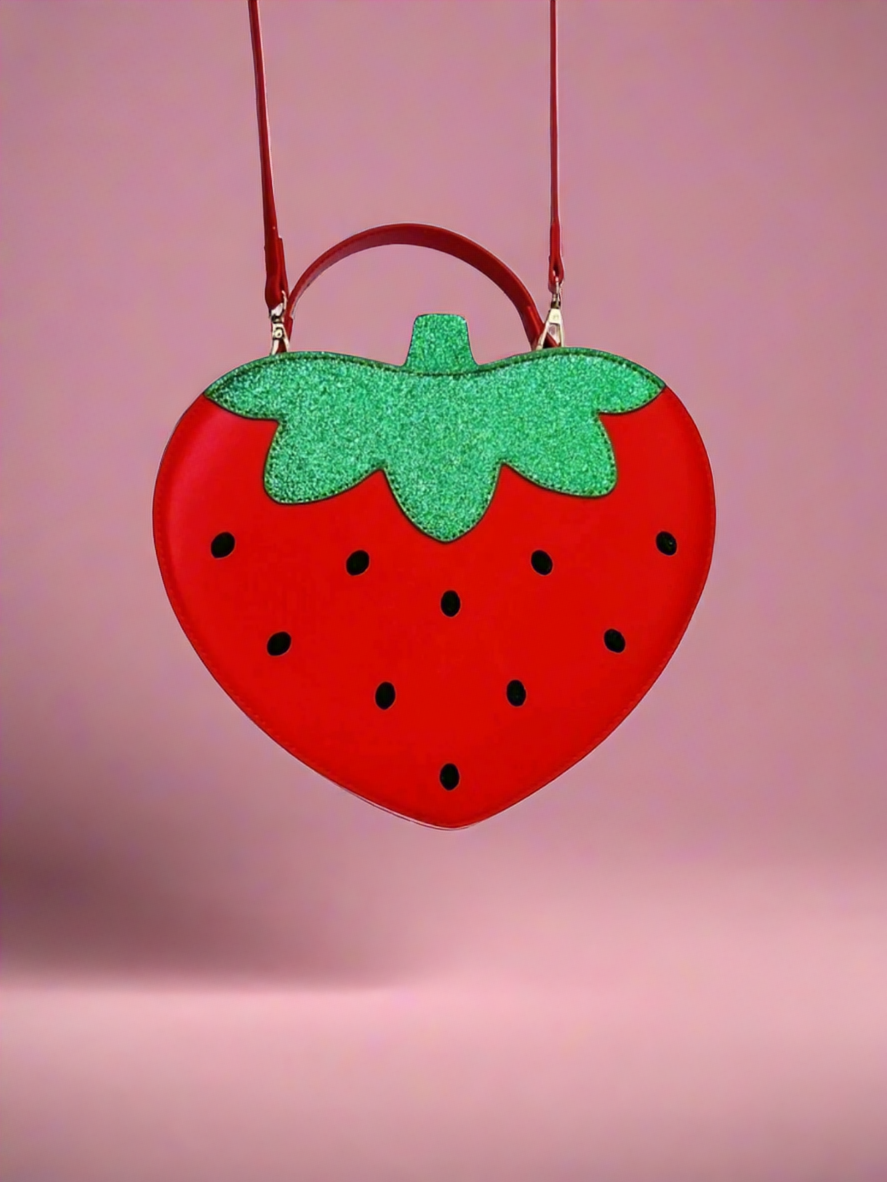 Strawberry Crossover Purse