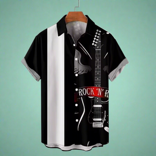 Rock 'N Roll Button Up Shirt