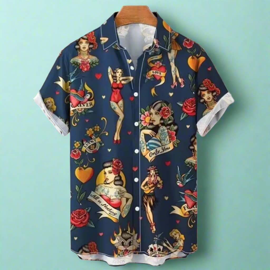 Preorder Rockabilly Button Up Shirt