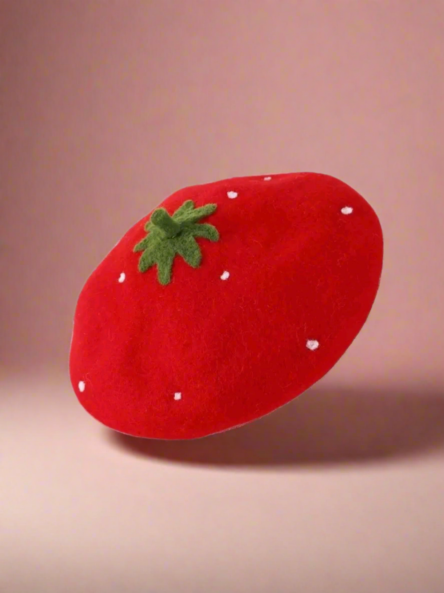 Strawberry Beret
