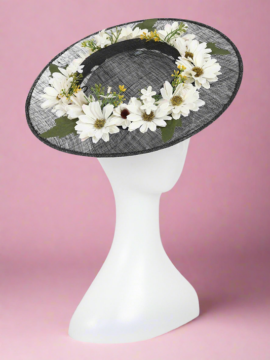 Vintage inspired daisy hat by Collectif