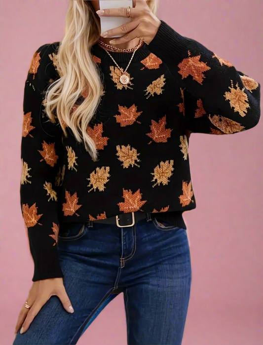 Autumn Leaf Sweater