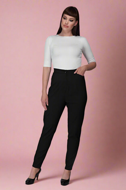 Louise Cigarette Trousers by Collectif Mainline