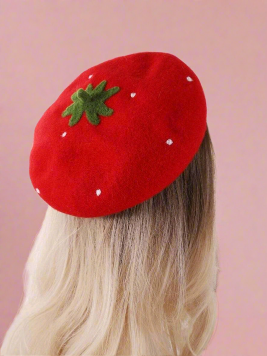 Strawberry Beret