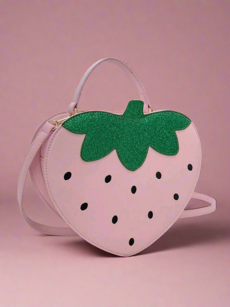 Strawberry Crossover Purse