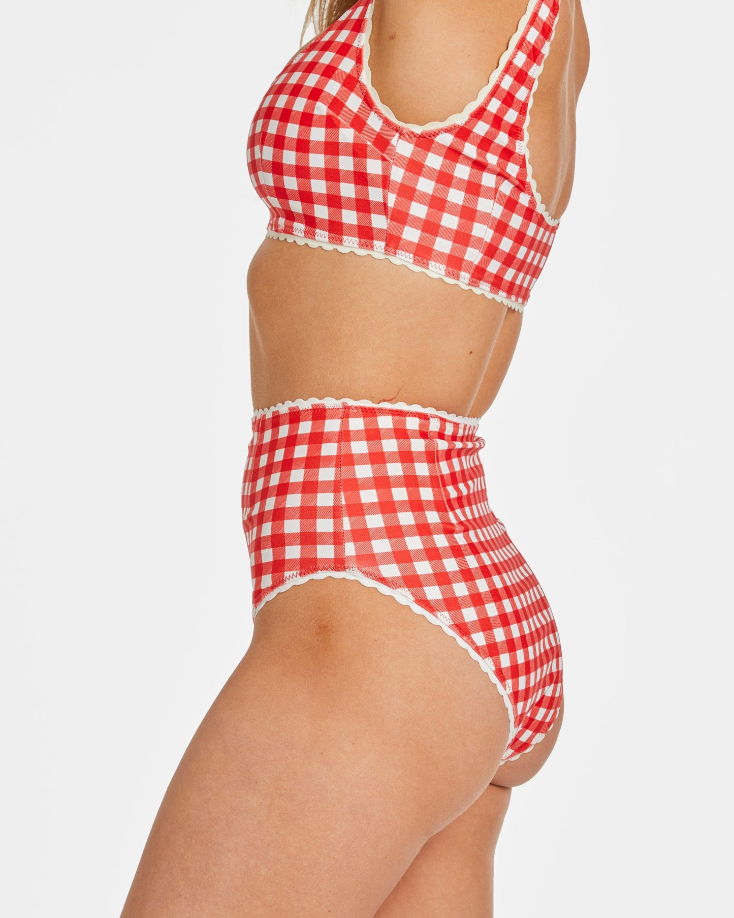 Gingham Bikini (Red)