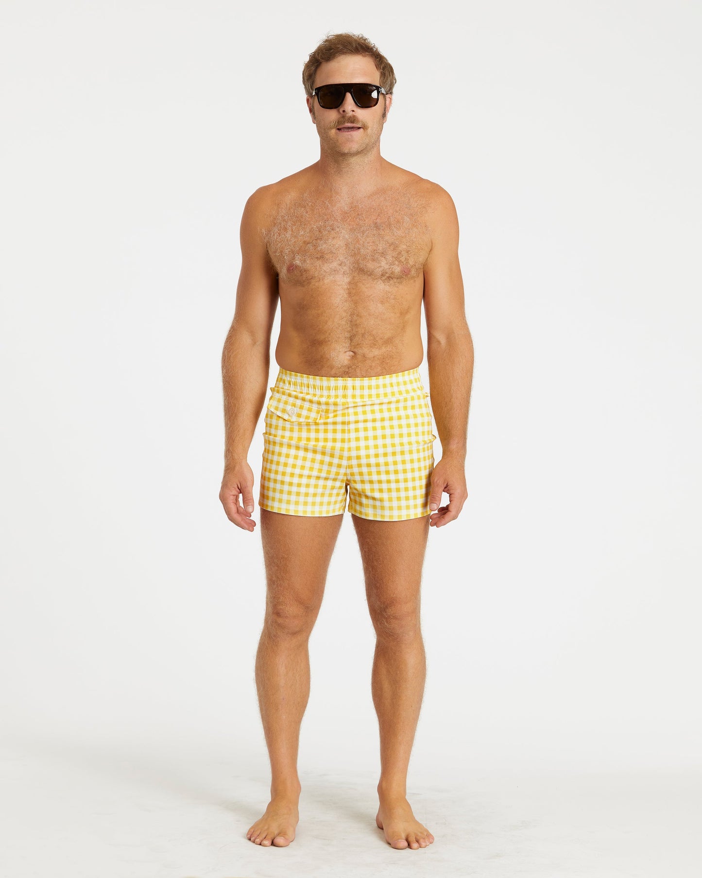 Gingham Cabana Trunk (Yellow)