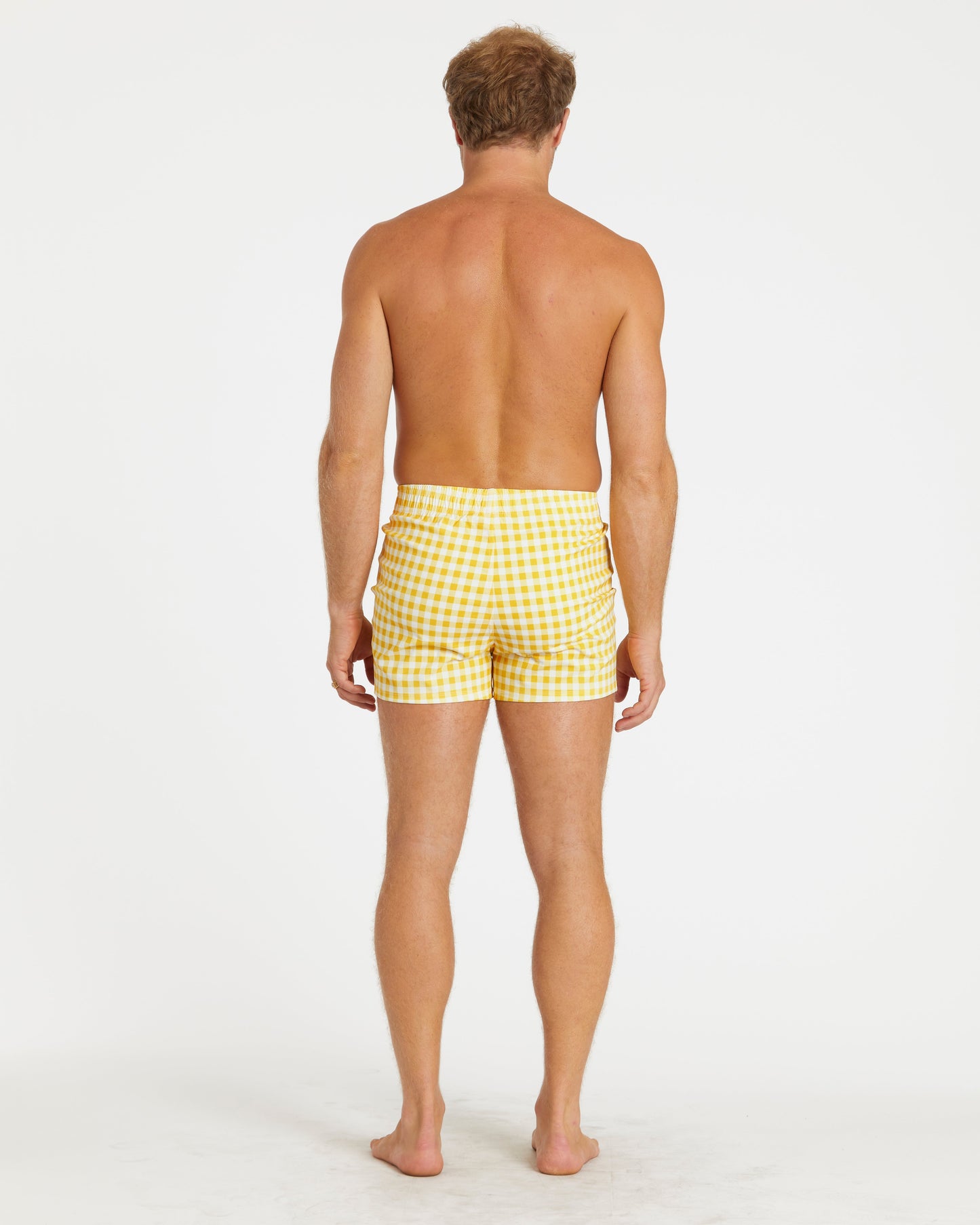 Gingham Cabana Trunk (Yellow)