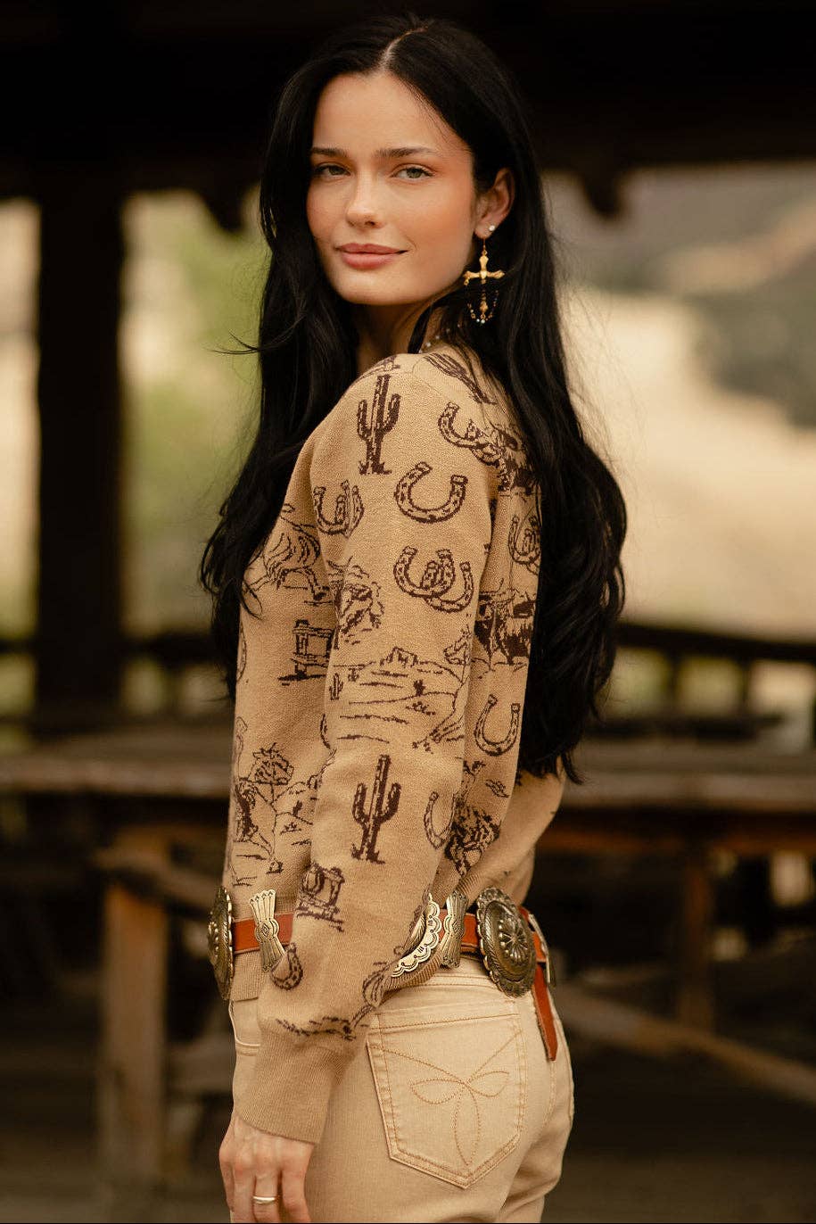 Western Willow Sweater by Rodeo Quincy