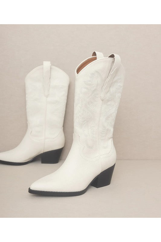 Classic Western Cowgirl Boots