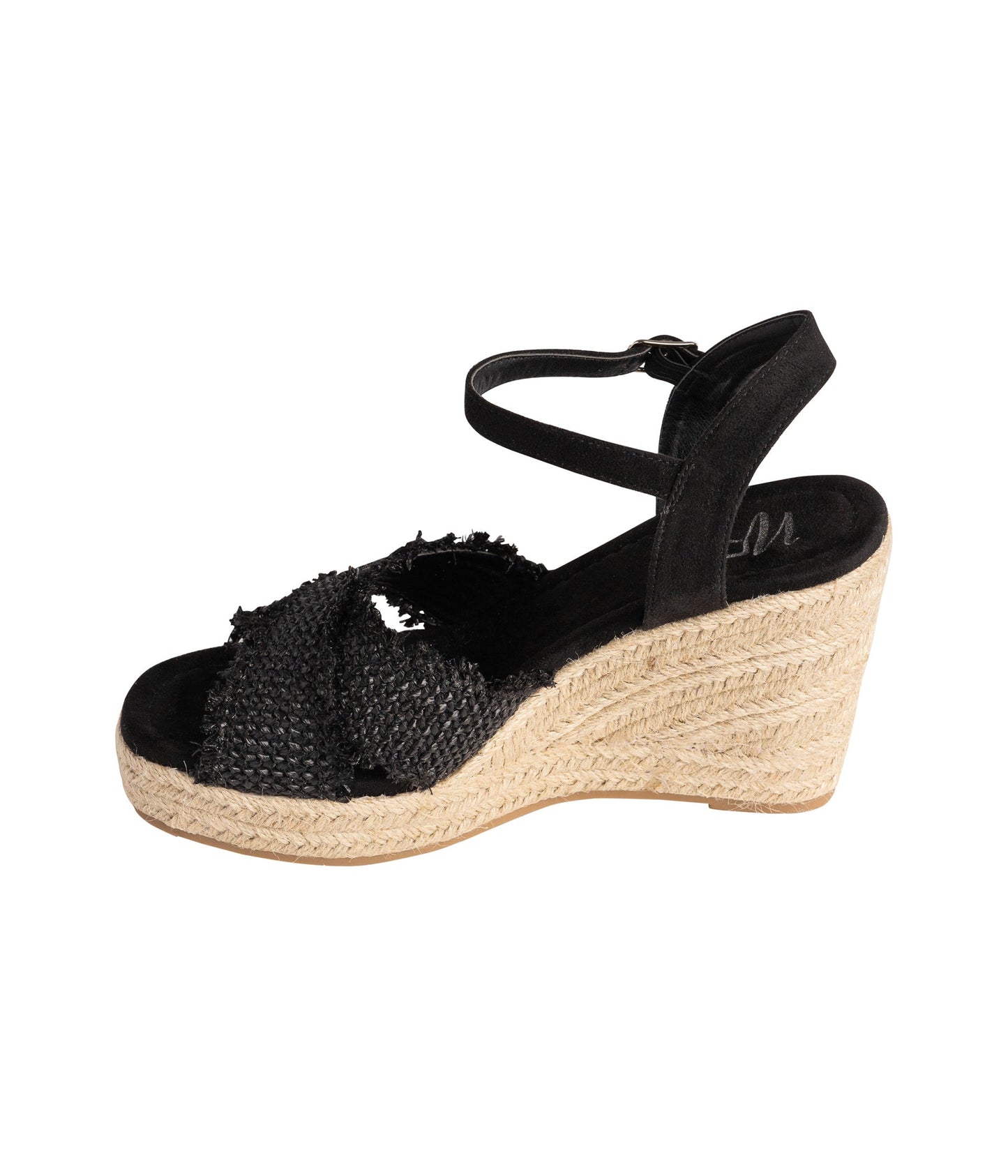 Elinor Wedge Shoes in Black