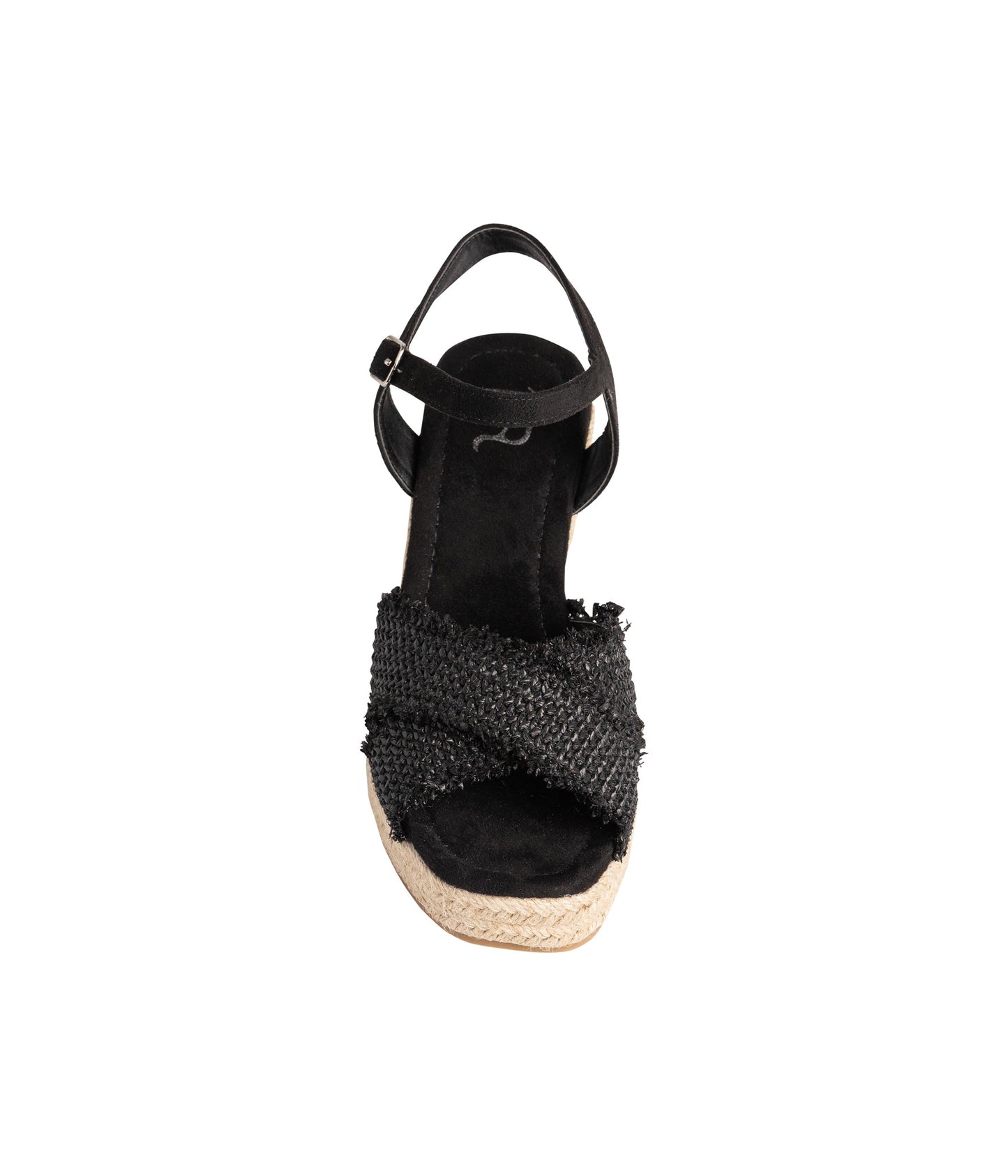 Elinor Wedge Shoes in Black