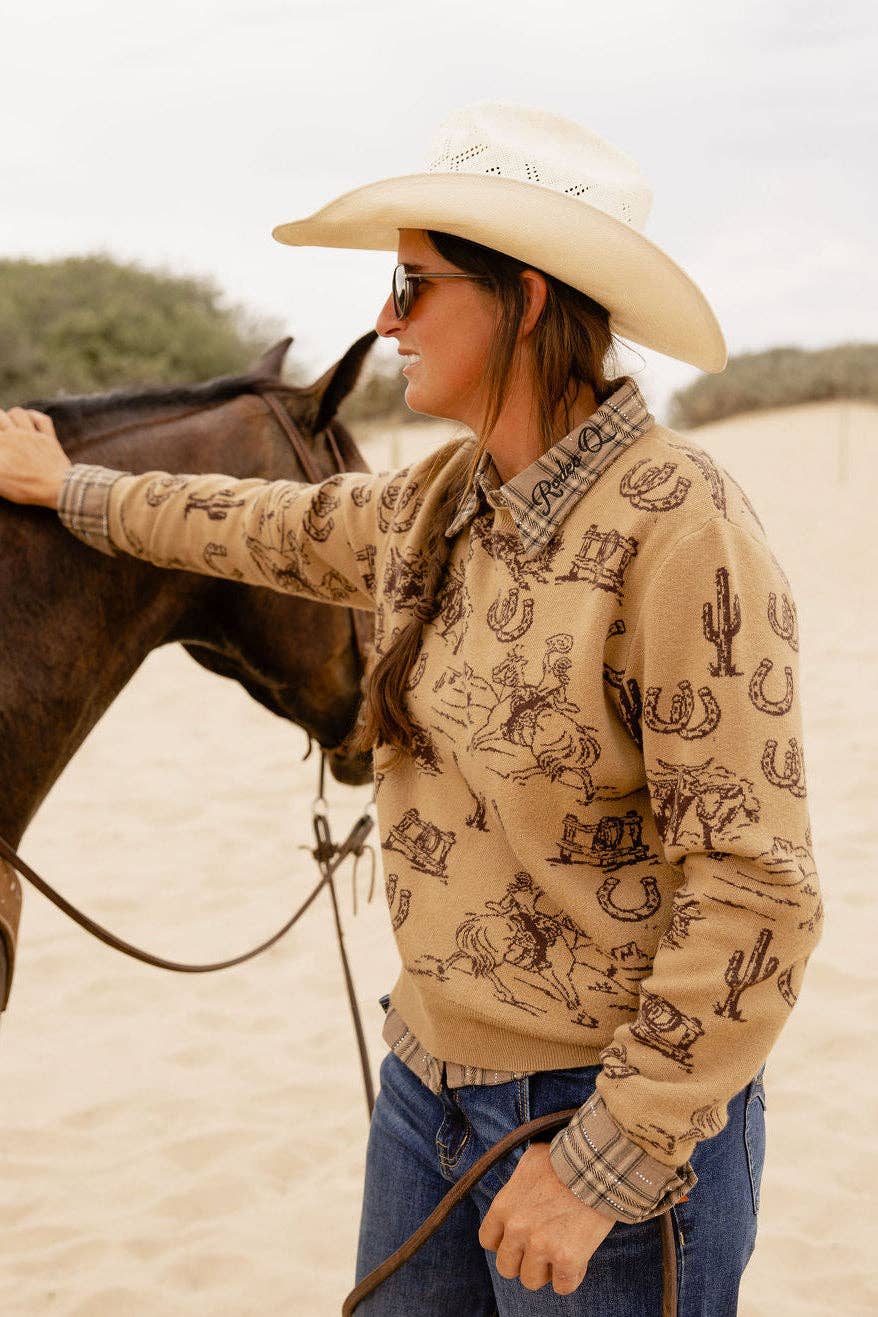 Western Willow Sweater by Rodeo Quincy