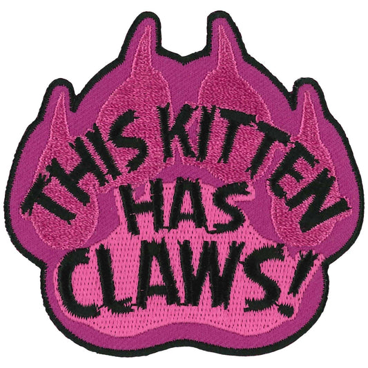 Hot Leathers - Hot Leathers Kitten Claws Patch: MULTI / 3" X 3"