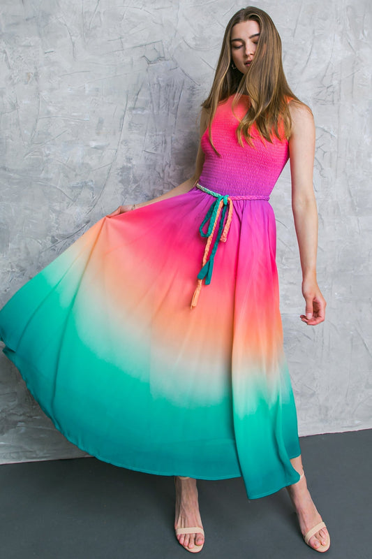 Cater To You Woven Midi Dress