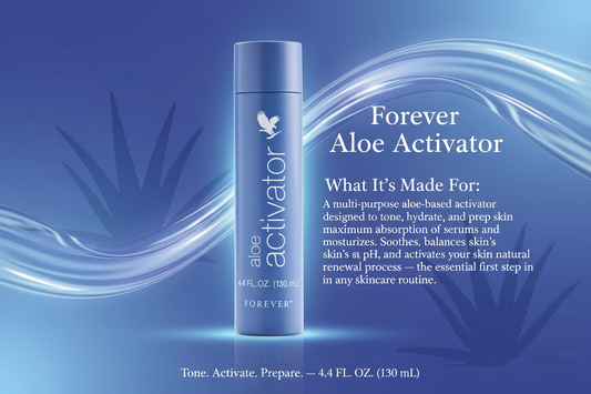 Forever Aloe Activator Aloe Based Toner & Skin Prep