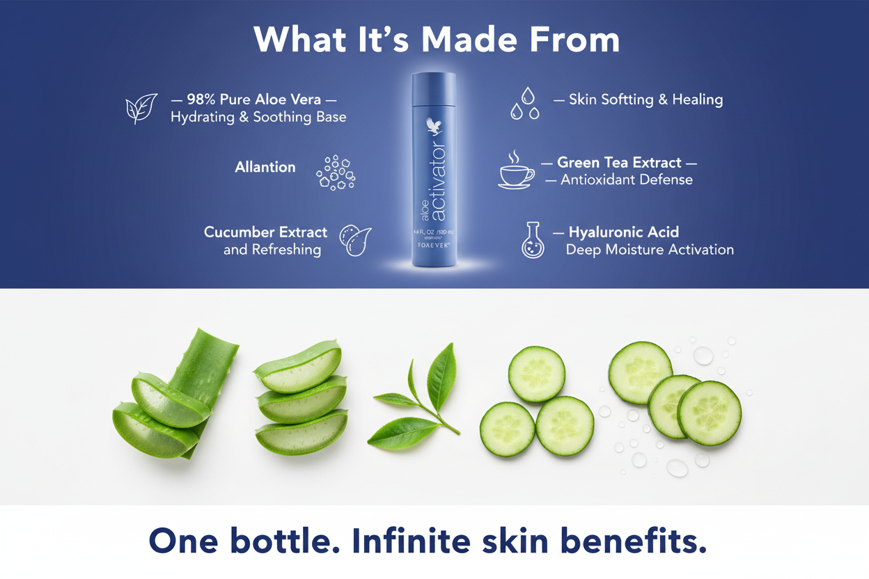 Forever Aloe Activator Aloe Based Toner & Skin Prep