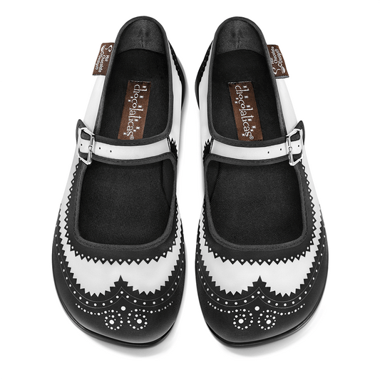 Chocolaticas® Havana Women's Mary Jane Flat Shoes