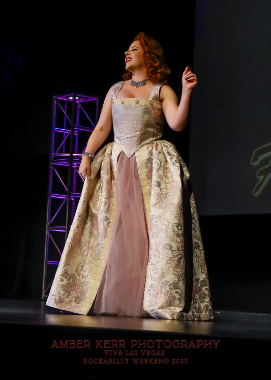 Fit For An Elizabethan Portal Two Piece Gown by Hollyville