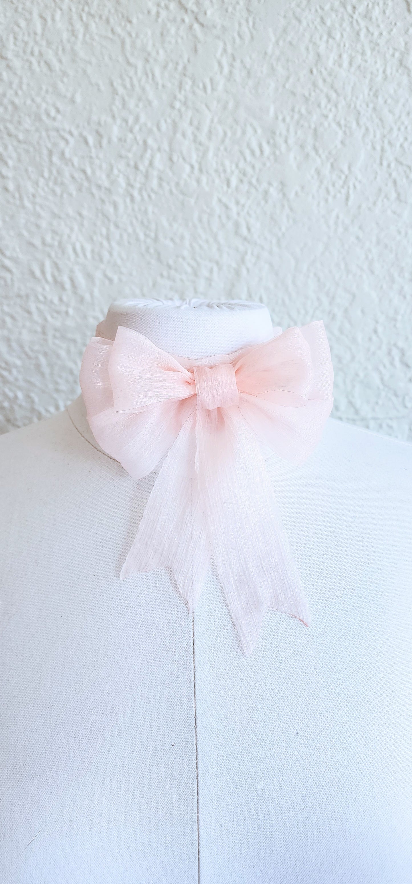 The Versailles Organza Ribbon Wrap Choker Necklace by Hollyville