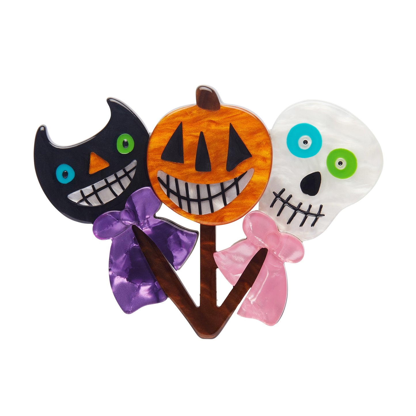 Friends That Scare Together Brooch by Erstwilder