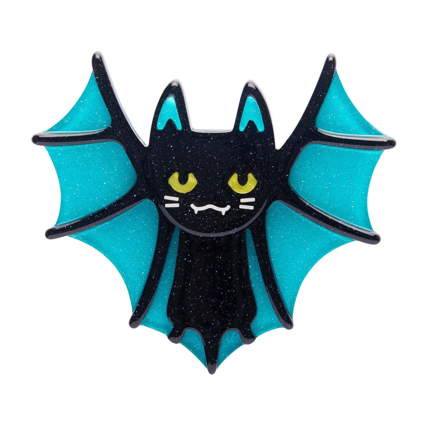 Bat Cat Brooch by Erstwilder 