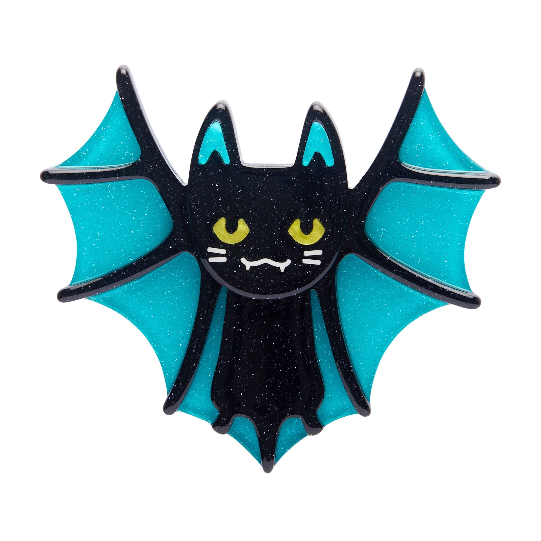 Bat Cat Brooch by Erstwilder 