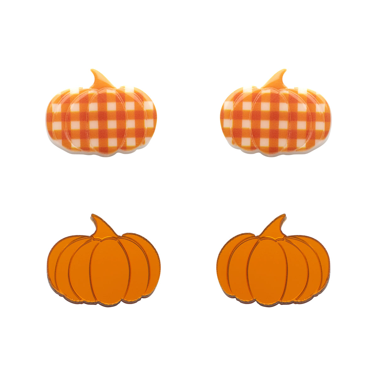 Pumpkin Patch Stud Earrings Set by Erstwilder
