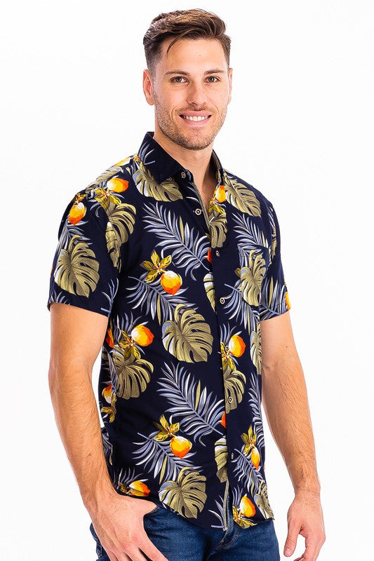 Hawaiian Button Down Shirt
