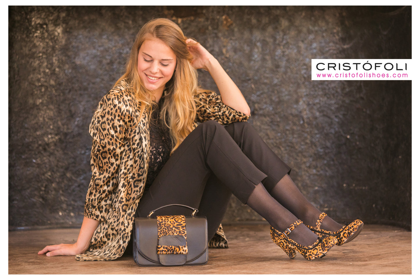 Leopard Heels by Cristofoli