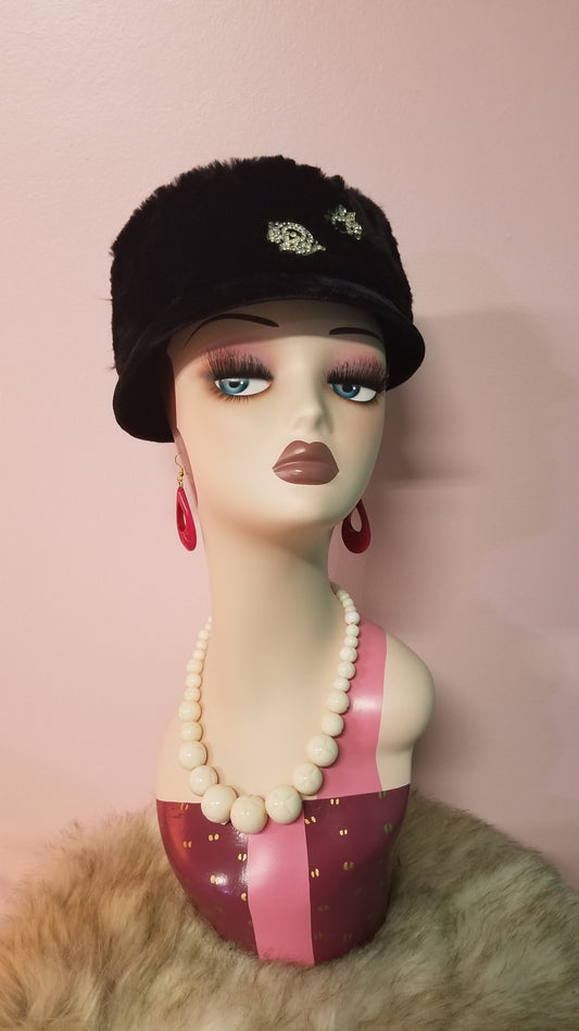 Vintage 1960's Fur Hat