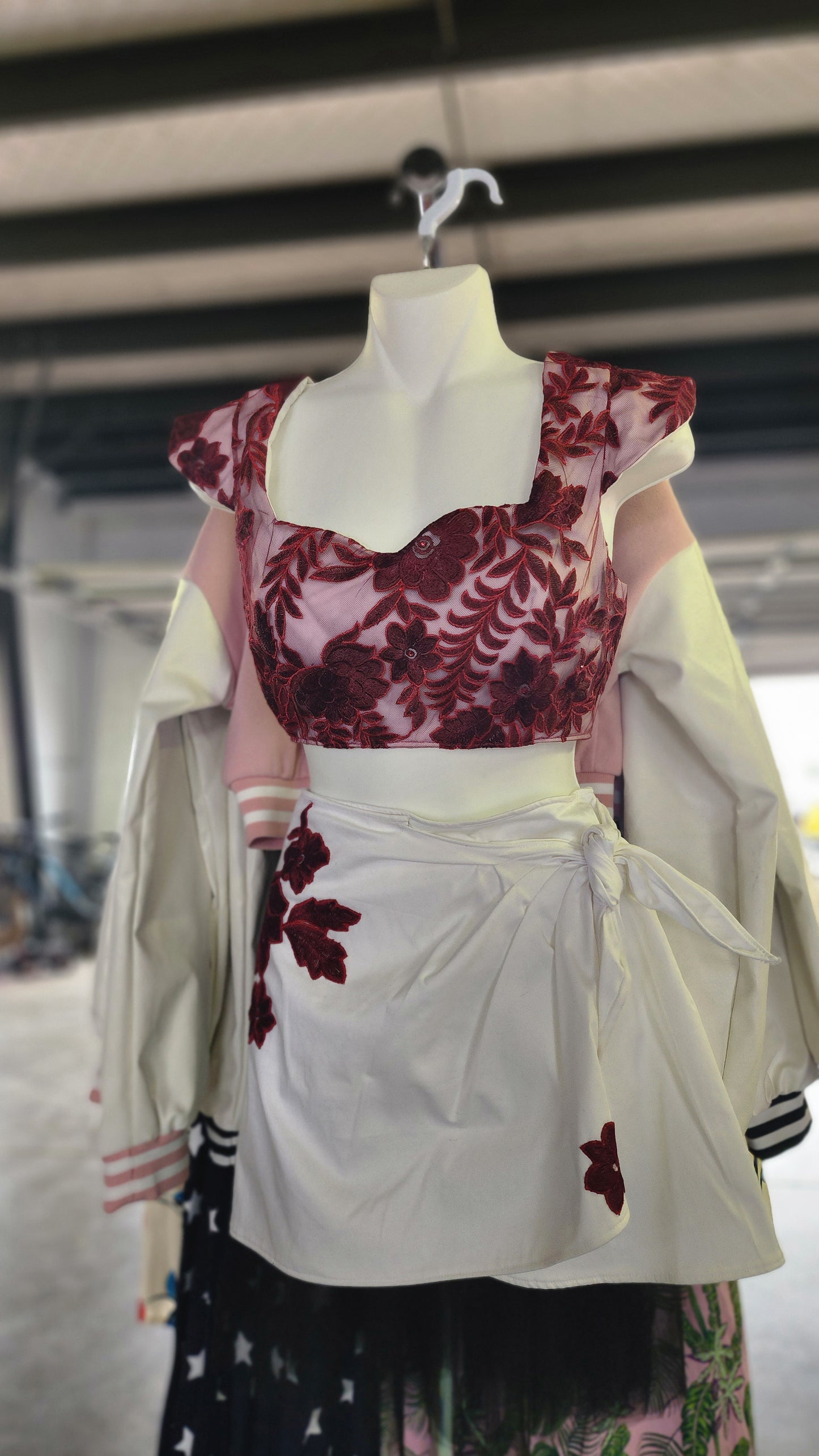 Two Piece Hawaiian Sarong Set by Hollyville