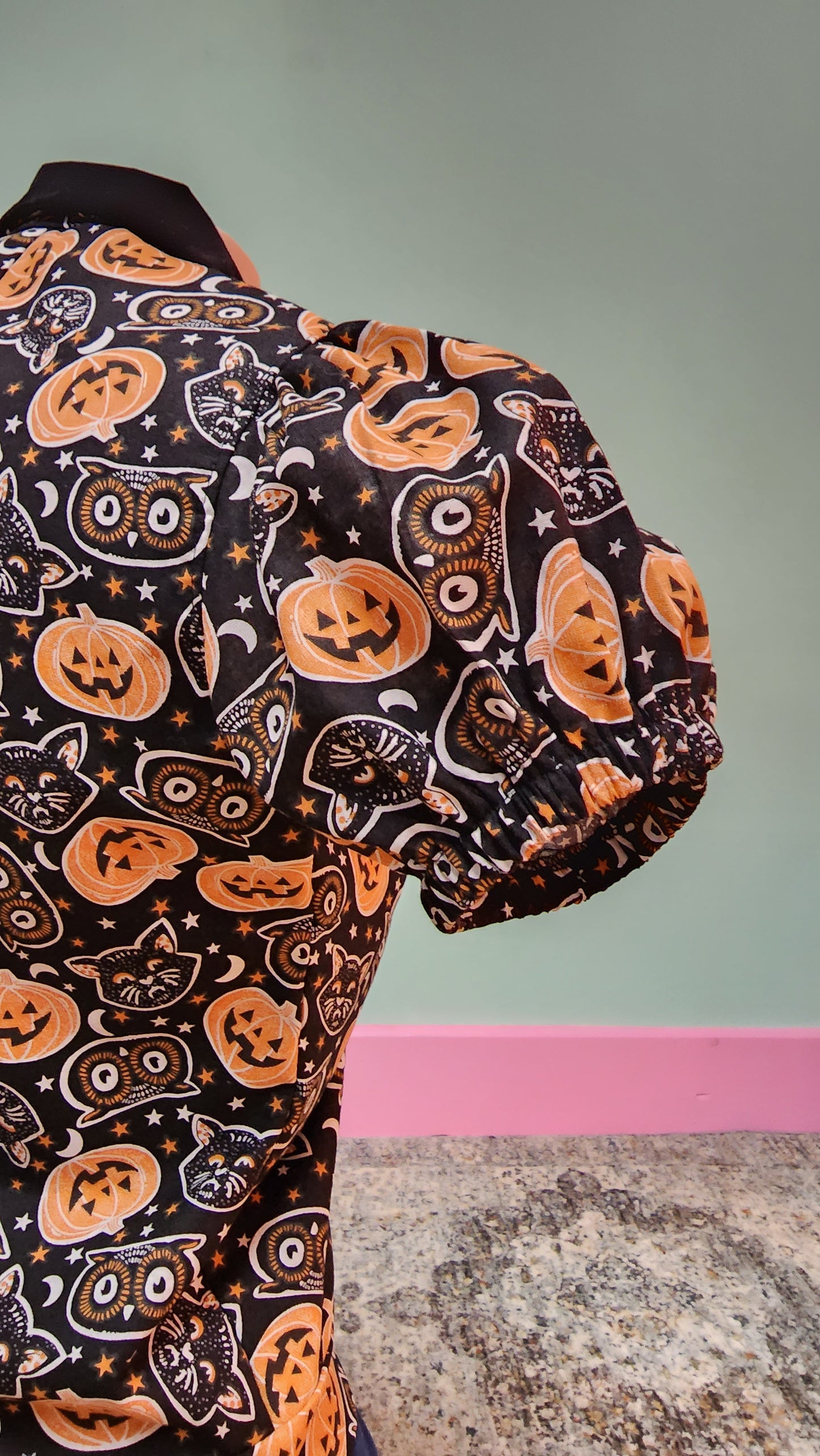 Halloween Print Top by Hollyville