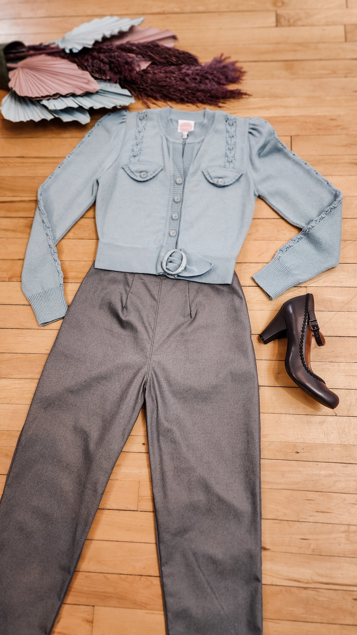 Grey Capris by Hollyville 