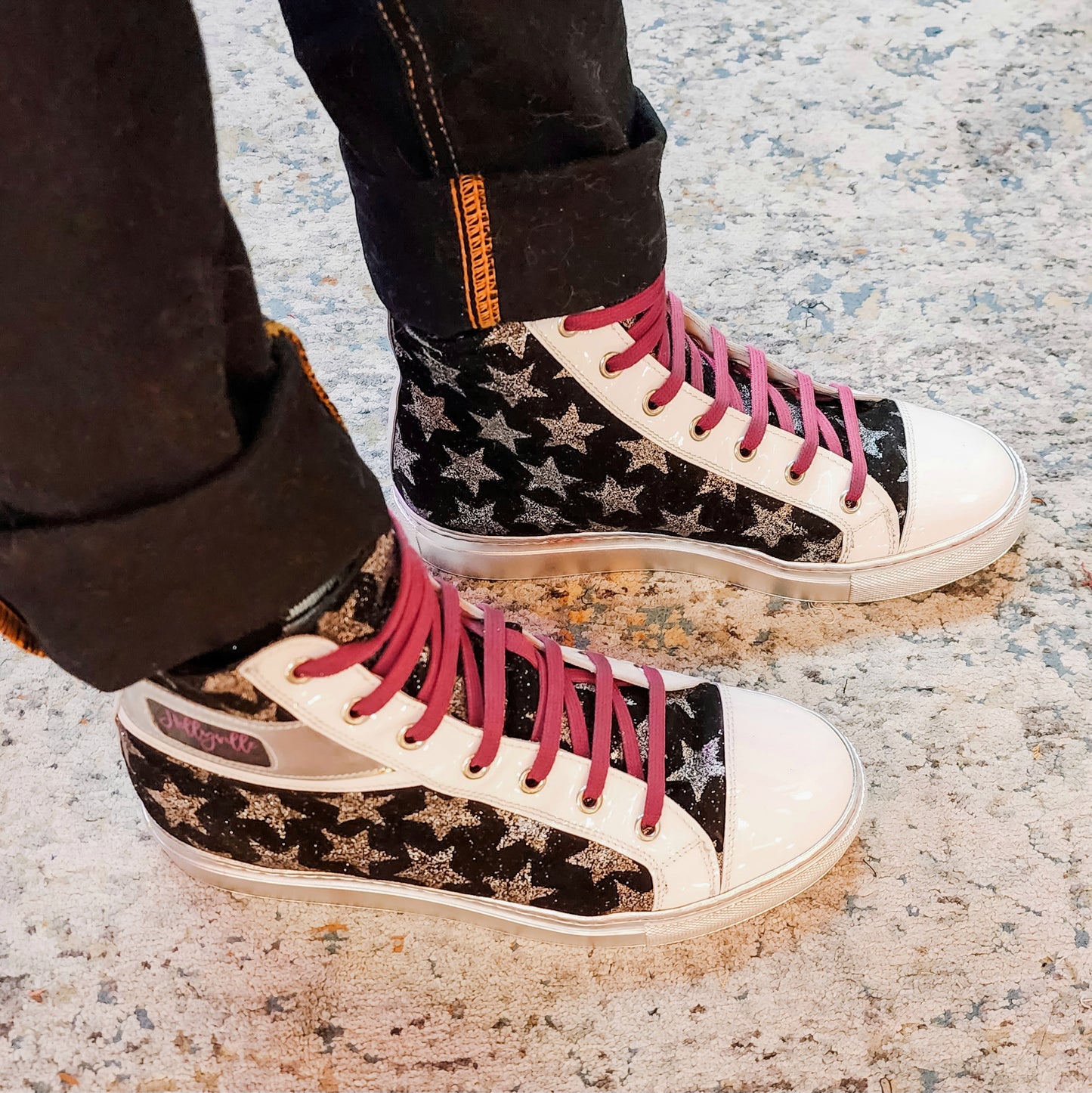 Hollyicious Classic High Top Sneakers by Hollyville