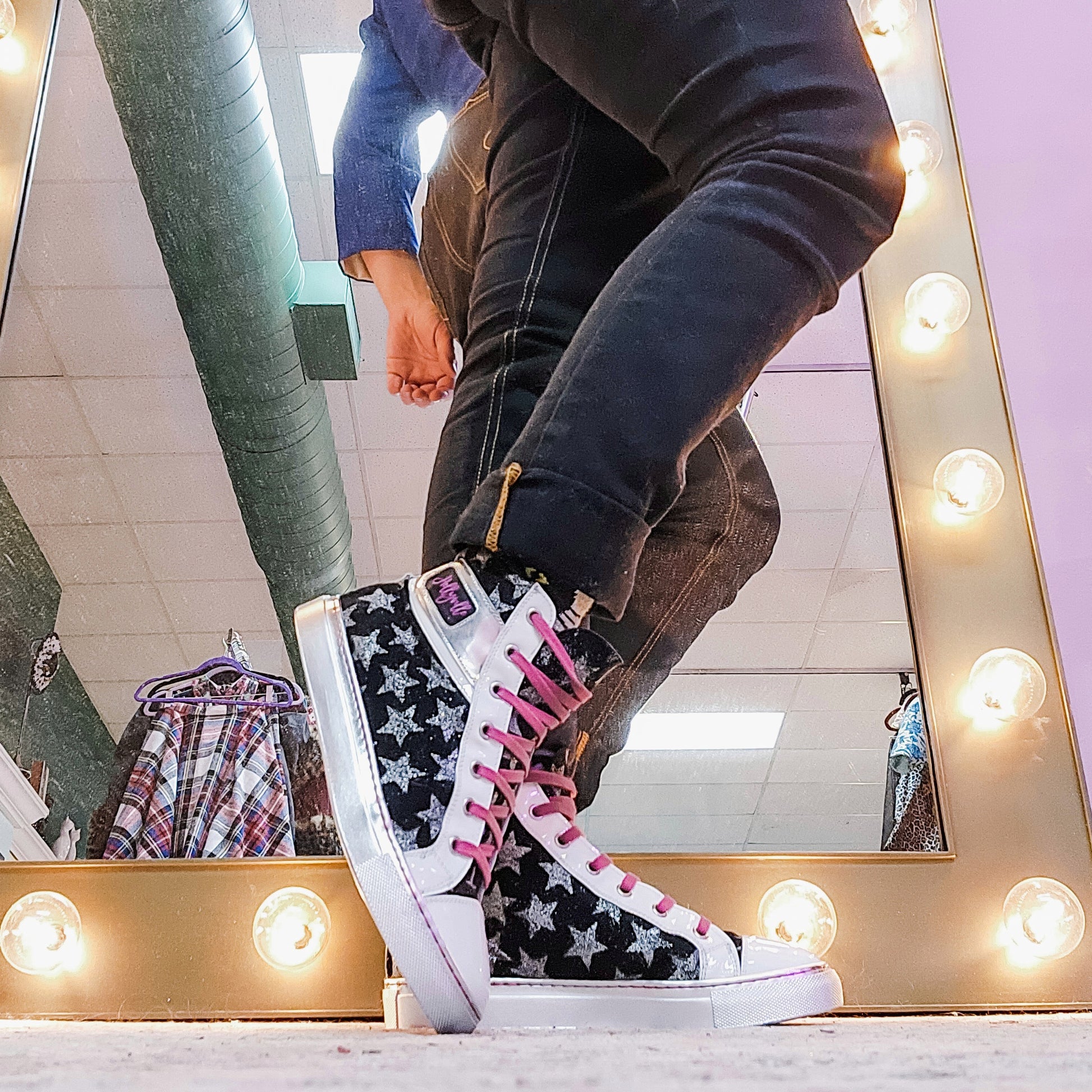 Hollyicious Classic High Top Sneakers by Hollyville – Hollyville