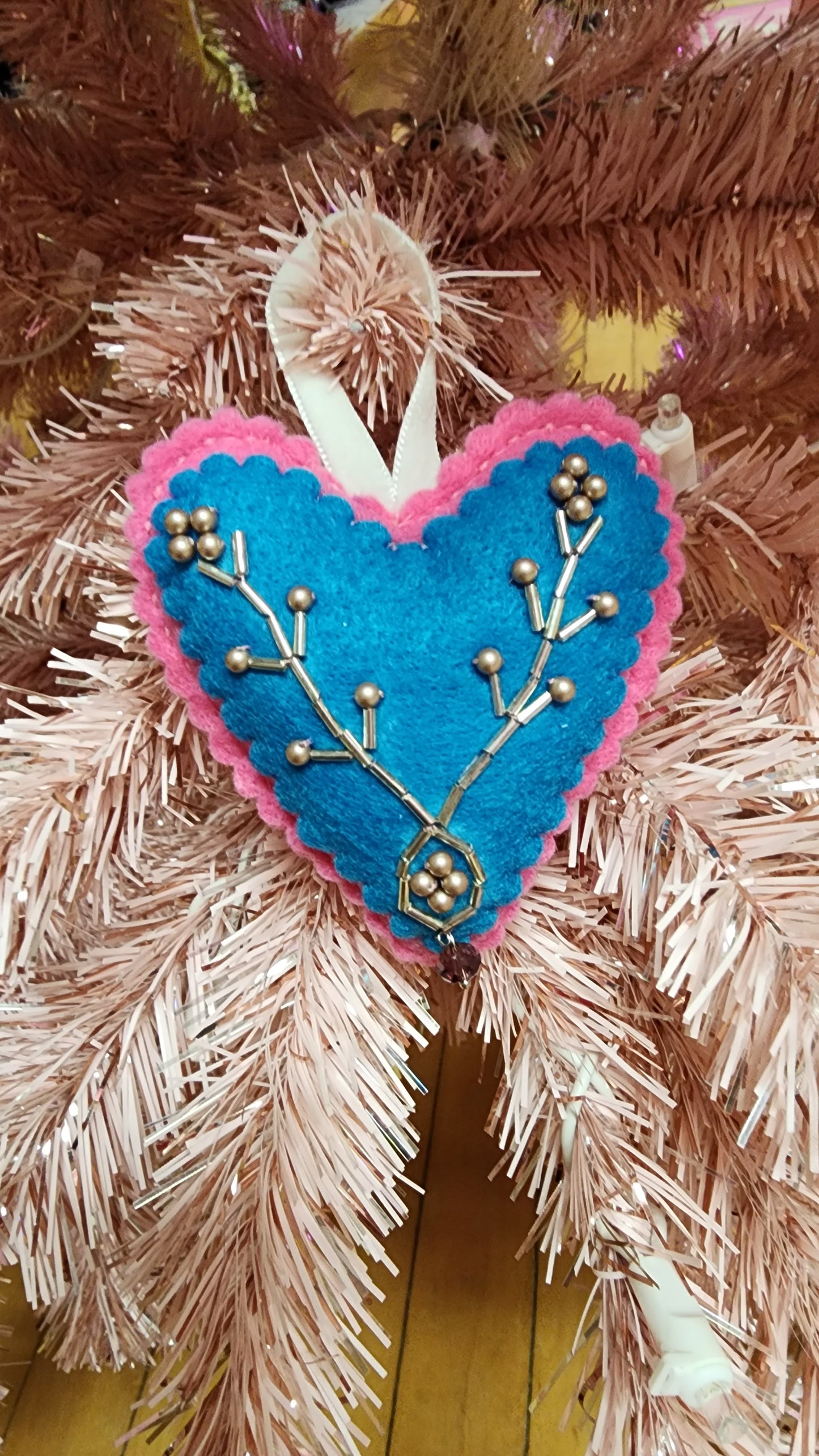 Heart Felt Ornament by Hollyville